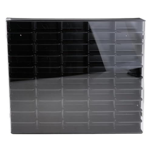 Oshhni 1/64 Skala Auto Aufbewahrung Regal für Modellautos Und Puppen, Schwarz Oshhni 1/64 Skala Auto Aufbewahrung Regal für Modellautos Und Puppen, Schwarz von Oshhni