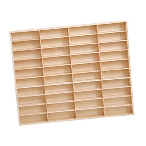 Oshhni 1/64 Toy Cars Organizer Cars Wheels Display Hülle Holzsparanstellungen Anzeigschrank für Puppengeschäfte -Zahlen, 40 Gitter Oshhni 1/64 Toy Cars Organizer Cars Wheels Display Hülle Holzsparanstellungen Anzeigschrank für Puppengeschäfte -Zahlen, 40 Gitter von Oshhni