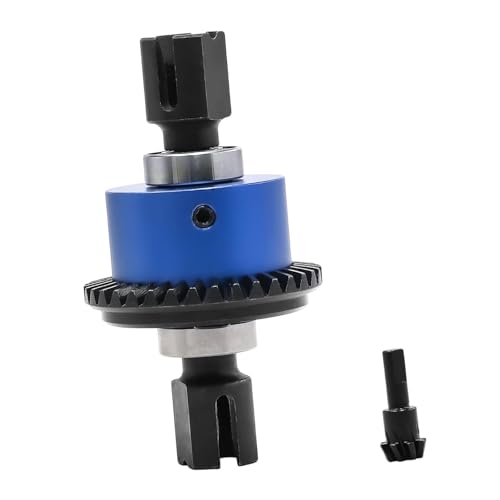 Oshhni 1/7 1/8 RC-Auto-Differential, Differentialgetriebe, zu installierende Komponente, Fernbedienungsmodell, Ara310990, 35+8T, Blau von Oshhni