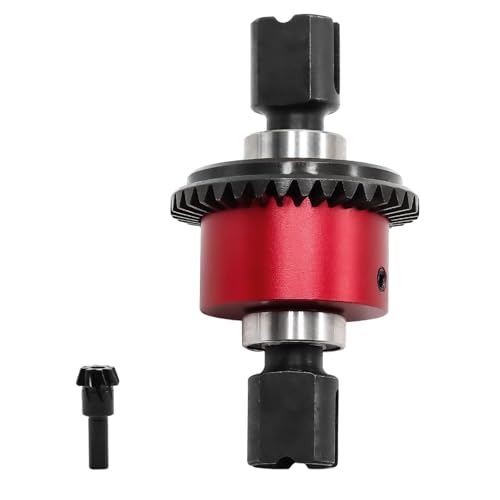 Oshhni 1/7 1/8 RC-Auto-Differential, Differentialgetriebe, zu installierende Komponente, Fernbedienungsmodell, Ara310990, 35+8T, Rot Oshhni 1/7 1/8 RC-Auto-Differential, Differentialgetriebe, zu installierende Komponente, Fernbedienungsmodell, Ara310990, 35+8T, Rot von Oshhni
