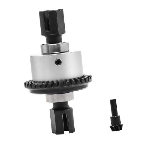 Oshhni 1/7 1/8 RC-Auto-Differential, Differentialgetriebe, zu installierende Komponente, Fernbedienungsmodell, Ara310990, 35+8T, Silber Oshhni 1/7 1/8 RC-Auto-Differential, Differentialgetriebe, zu installierende Komponente, Fernbedienungsmodell, Ara310990, 35+8T, Silber von Oshhni