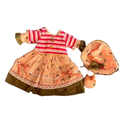 Oshhni 1: 3 BJD Doll Kleid Kleid für Kinder Geschenk DIY Accessoires Imagination Koordination Kostüme Puppenkleidung für 25 Zoll Puppe, Rosa von Oshhni