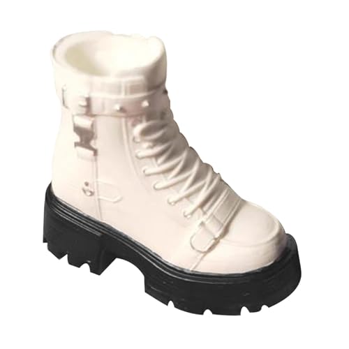Oshhni 1: 6 -Skala -Actionfiguren Stiefel, Kugelgelenkpuppenschuhe, DIY -modische Kollektionen, 12 "Puppenvert als Stiefel Kostüm ACCS, Weiß Oshhni 1: 6 -Skala -Actionfiguren Stiefel, Kugelgelenkpuppenschuhe, DIY -modische Kollektionen, 12 "Puppenvert als Stiefel Kostüm ACCS, Weiß von Oshhni