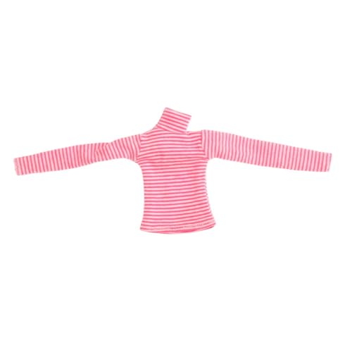 Oshhni 1: 6 -Skala Frauen Langarm -Hemd, Mini -Puppen -Tops, Cosplay, Mode, weibliches Sommerhemd, für 12 -Zoll -Actionfiguren, Dress -up von Oshhni