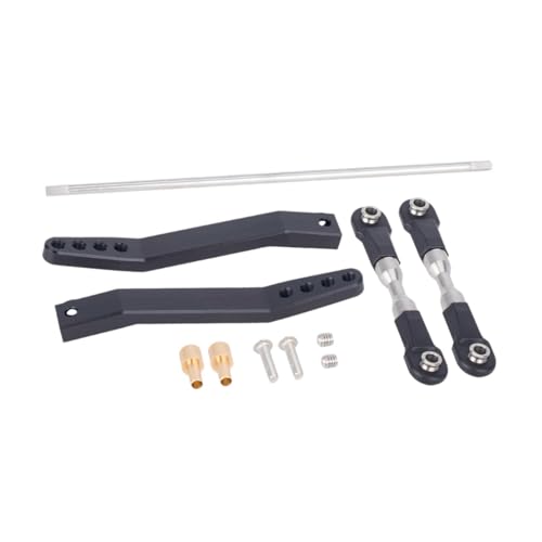 Oshhni 1:10 RC Auto Stabilisator, Stabilisatorhalterung Upgrade für -10 Trucks Rr1090048lcg DIY Teile, Schwarz von Oshhni