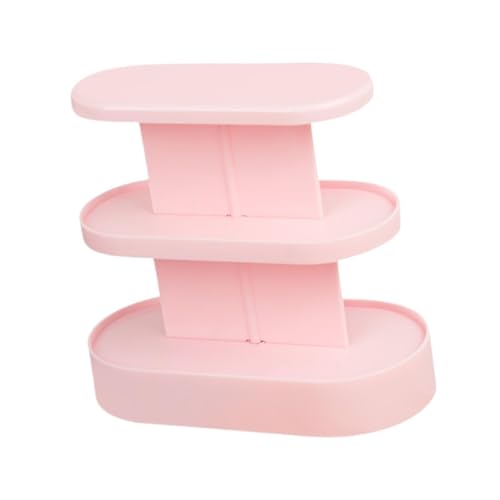 Oshhni 1:12 Puppenhaus Display Regal Miniaturschrank Kunstwerk Kollektion Aufbewahrungsregal Food Counter für Kuchen Convenience Store, Rosa Oshhni 1:12 Puppenhaus Display Regal Miniaturschrank Kunstwerk Kollektion Aufbewahrungsregal Food Counter für Kuchen Convenience Store, Rosa von Oshhni