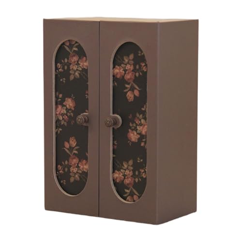 Oshhni 1:12 Puppenhaus Kleiderschrank Zubehör Schrank Landschaft Zubehör Wohnkultur Schrank Puppenhaus Möbel für Mädchen Jungen Kinder, Braun Oshhni 1:12 Puppenhaus Kleiderschrank Zubehör Schrank Landschaft Zubehör Wohnkultur Schrank Puppenhaus Möbel für Mädchen Jungen Kinder, Braun von Oshhni