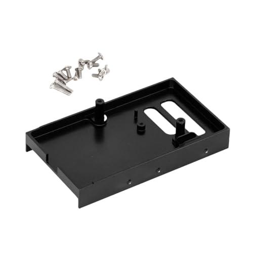Oshhni 1:12 RC Auto Lagerbalken, Halterung für Empfänger Und Servo für MN99S MN98, Schwarz Oshhni 1:12 RC Auto Lagerbalken, Halterung für Empfänger Und Servo für MN99S MN98, Schwarz von Oshhni