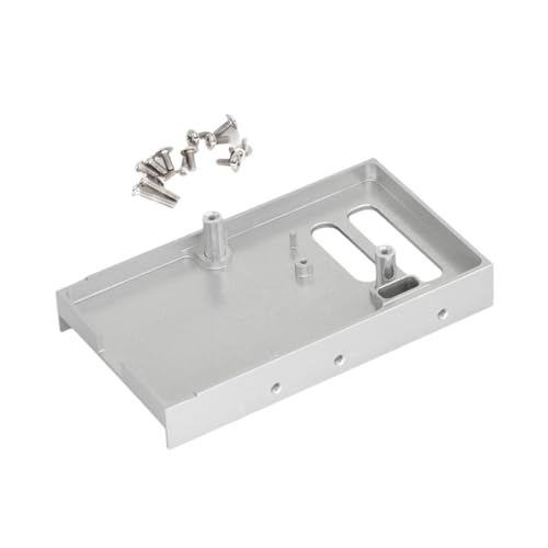 Oshhni 1:12 RC Auto Lagerbalken, Halterung für Empfänger Und Servo für MN99S MN98, Silber von Oshhni