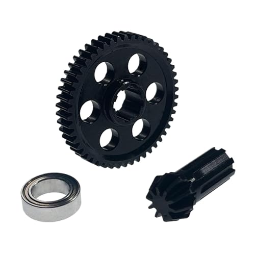 Oshhni 1:14 1:16 RC Auto Getriebe Reduktionssystem für Fernbedienungsfahrzeuge, mit Ritzelrad von Oshhni