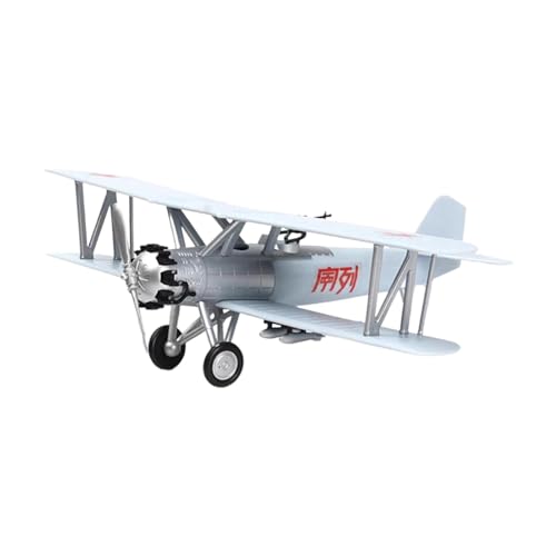 Oshhni 1:48 Kampfflugzeug-Bausätze 3D-Puzzle Geburtstagsgeschenk 4D Zusammenbau Desktop-Dekoration für Kinder Erwachsene DIY Flugzeug Handarbeit, Hellblau von Oshhni