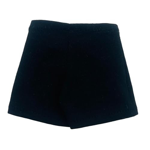 Oshhni 1:6 Miniatur-Shorts im Maßstab, Figurenkleidung, lässiges Kleid, modisches Miniatur-Puppenkostüm für 12''-Frauenfigurenkostüm, Schwarz Oshhni 1:6 Miniatur-Shorts im Maßstab, Figurenkleidung, lässiges Kleid, modisches Miniatur-Puppenkostüm für 12''-Frauenfigurenkostüm, Schwarz von Oshhni