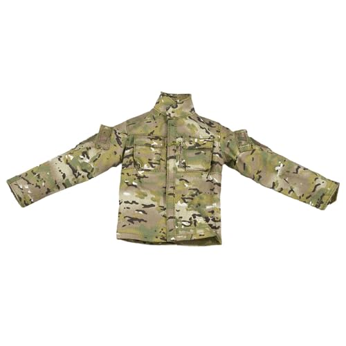 Oshhni 1:6 Special Forces Mantel, handgefertigte Puppenkleidung für 12-Zoll-Puppenmodell, Figuren-Anziehzubehör von Oshhni