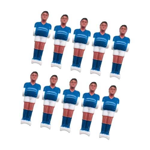 Oshhni 10pcs Foosball -Männer Ersatz Set Foosball Fußballtisch Fußball Männer Accessoire Fußballspieler Zahlen zum Geburtstag zu Hause, Blau Weiss Oshhni 10pcs Foosball -Männer Ersatz Set Foosball Fußballtisch Fußball Männer Accessoire Fußballspieler Zahlen zum Geburtstag zu Hause, Blau Weiss von Oshhni