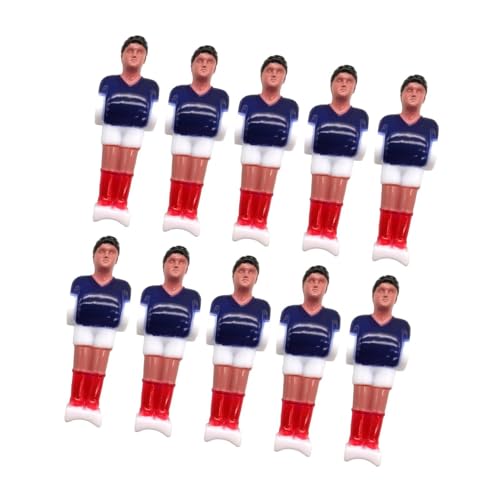 Oshhni 10pcs Foosball -Männer Ersatz Set Foosball Fußballtisch Fußball Männer Accessoire Fußballspieler Zahlen zum Geburtstag zu Hause, Dunkelblau Weiß Rot Oshhni 10pcs Foosball -Männer Ersatz Set Foosball Fußballtisch Fußball Männer Accessoire Fußballspieler Zahlen zum Geburtstag zu Hause, Dunkelblau Weiß Rot von Oshhni