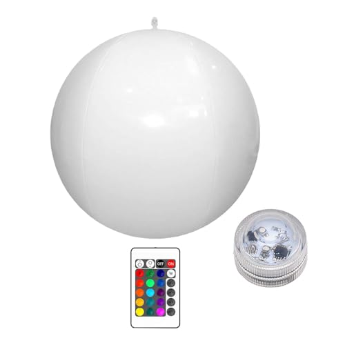 Oshhni 15,75'' Aufblasbarer Wasserball für Outdoor Oder Indoor Aktivitäten für Den Gartenstrand von Oshhni