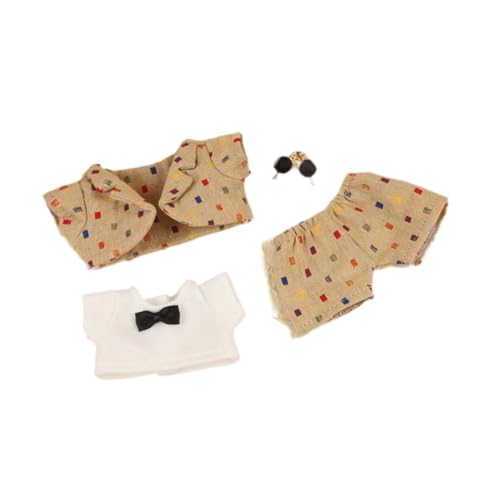 Oshhni 17 cm Puppenkleidung Set Girl Puppenauslager, Braun Oshhni 17 cm Puppenkleidung Set Girl Puppenauslager, Braun von Oshhni