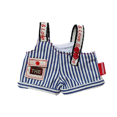 Oshhni 17cm Puppenhose Outfit Gefülltes Stofftier Kleidung Overalls für Valentinstag Kindertag Oshhni 17cm Puppenhose Outfit Gefülltes Stofftier Kleidung Overalls für Valentinstag Kindertag von Oshhni