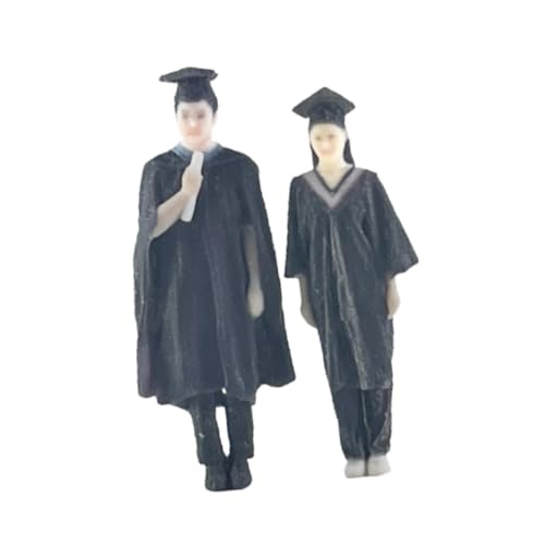 Oshhni 2 Stücke 1/64 Personen Figuren für Dollhouse Accessoire Arbeitsplatte Gemalt Oshhni 2 Stücke 1/64 Personen Figuren für Dollhouse Accessoire Arbeitsplatte Gemalt von Oshhni