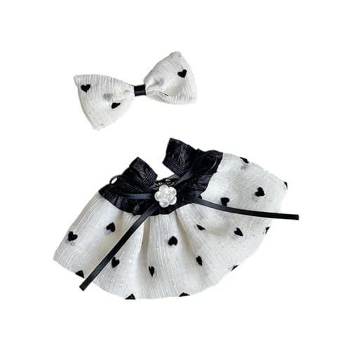 Oshhni 2 Teile Puppenkleidung Als Miniaturkleid Und Zubehör Eine Modische Spielzeugkleidung für Stofftier Outfits Aus Weichem Polyester für Kinder Und Samml, Herz Oshhni 2 Teile Puppenkleidung Als Miniaturkleid Und Zubehör Eine Modische Spielzeugkleidung für Stofftier Outfits Aus Weichem Polyester für Kinder Und Samml, Herz von Oshhni