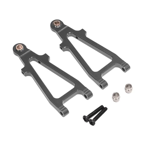 Oshhni 2 Teile RC -Auto vorne untere Schwung Arme Modifikation Teil 1/20 schwere Ersatzteile für 20208 C8811, Grau von Oshhni