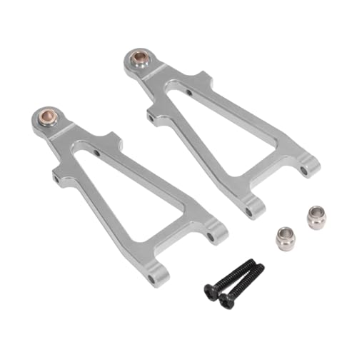 Oshhni 2 Teile RC -Auto vorne untere Schwung Arme Modifikation Teil 1/20 schwere Ersatzteile für 20208 C8811, Silber von Oshhni