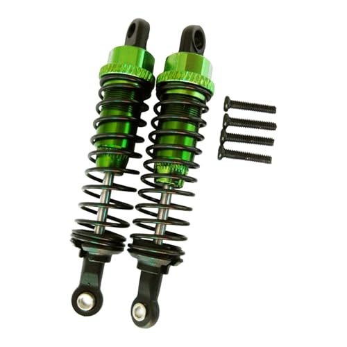 Oshhni 2-teilige Metall-Stoßdämpfer-Dämpfer-Upgrade-Kits, Zubehör, montierte Ersatzteile, Metallfeder für LKWs im Maßstabfür 1:12, RC-Car, GrÜn Oshhni 2-teilige Metall-Stoßdämpfer-Dämpfer-Upgrade-Kits, Zubehör, montierte Ersatzteile, Metallfeder für LKWs im Maßstabfür 1:12, RC-Car, GrÜn von Oshhni