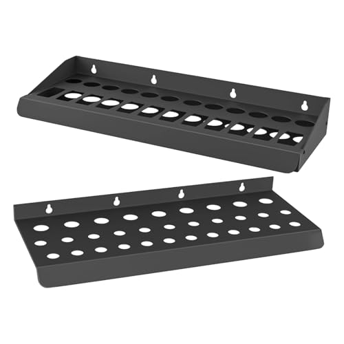 Oshhni 2-teiliger Organizer-Rack für Schraubendreherzangen, tragbar, zu installieren, Werkzeughalter für Werkzeugkiste, Werkbank Oshhni 2-teiliger Organizer-Rack für Schraubendreherzangen, tragbar, zu installieren, Werkzeughalter für Werkzeugkiste, Werkbank von Oshhni