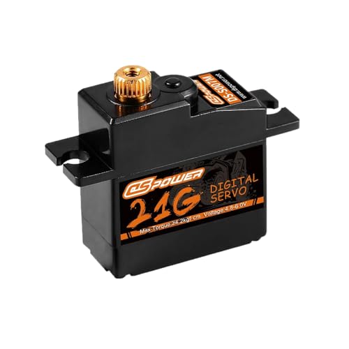 Oshhni 21G Metallgetriebe Digital JST2.54 1:12 Direkter Ersatz High Supplies RC Car Upgrade Mini für C24 RC Oshhni 21G Metallgetriebe Digital JST2.54 1:12 Direkter Ersatz High Supplies RC Car Upgrade Mini für C24 RC von Oshhni