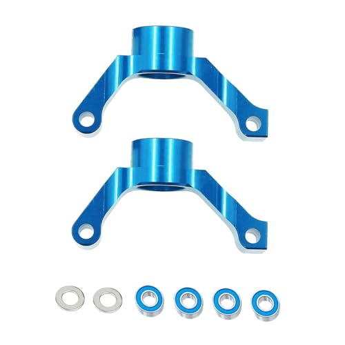 Oshhni 2X Hinten Pfosten Upgrade Teil 1/10 Aluminium Legierung Ersatz Zubehör RC Auto Teil für TT02, Blau Oshhni 2X Hinten Pfosten Upgrade Teil 1/10 Aluminium Legierung Ersatz Zubehör RC Auto Teil für TT02, Blau von Oshhni