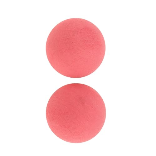 Oshhni 2X Tischfußballbälle Tischfußballbälle Mini 36mm Ersatzzubehör für Indoor-Spiele Familienspiel Erwachsene Kinderspielzeug, Rot von Oshhni