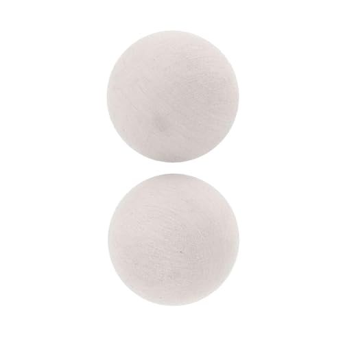 Oshhni 2X Tischfußballbälle Tischfußballbälle Mini 36mm Ersatzzubehör für Indoor-Spiele Familienspiel Erwachsene Kinderspielzeug, Weiß von Oshhni