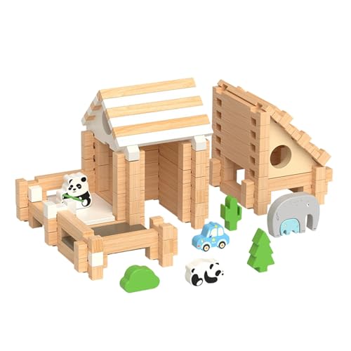 Oshhni 3D Puzzle Architektur Hütte Gebäude DIY Kits für Jungen Mädchen Geburtstag Geschenk von Oshhni