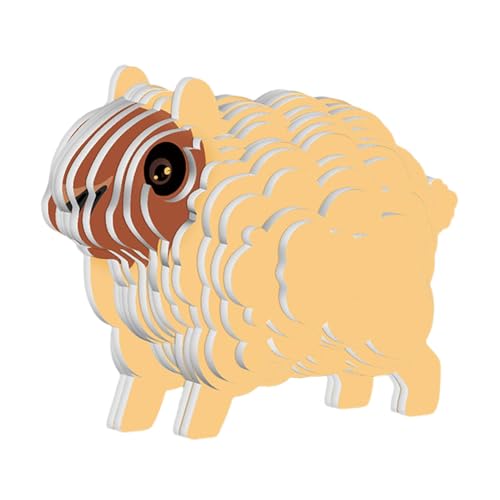 Oshhni 3D-Puzzle aus Papier zum Basteln, Form passendes Puzzle, Montessori-Ornament, DIY-Kits für Kinder, Tier-Puzzle für Farben, Kinderzimmer, Schaf Oshhni 3D-Puzzle aus Papier zum Basteln, Form passendes Puzzle, Montessori-Ornament, DIY-Kits für Kinder, Tier-Puzzle für Farben, Kinderzimmer, Schaf von Oshhni