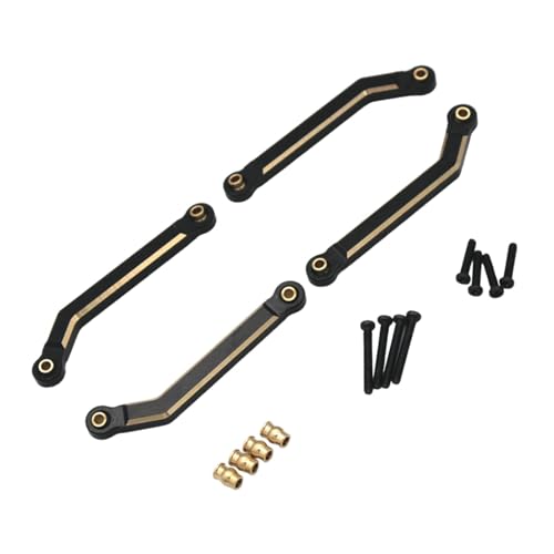 Oshhni 4 Stück Metall High Clearance Chassis Links Rod Upgrade Teile für Fcx24 1/24 Fahrzeuge Crawler von Oshhni