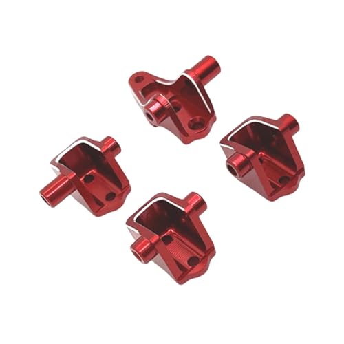 Oshhni 4 Stücke Zugstangenmontage Sitz Spurstangenbefestigung Sitz 1/10 Aluminiumlegierung Gewichtsnabe Upgrade Vorder- und Hinterachse RC-Teile für R1003, Rot Oshhni 4 Stücke Zugstangenmontage Sitz Spurstangenbefestigung Sitz 1/10 Aluminiumlegierung Gewichtsnabe Upgrade Vorder- und Hinterachse RC-Teile für R1003, Rot von Oshhni