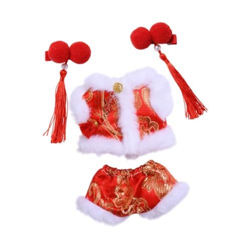 Oshhni 4 x Haarnadeln für Neujahrsmäntel und Hosen für modische Puppen, handgefertigtes Kleidungszubehör für 15–17 cm große Puppen Oshhni 4 x Haarnadeln für Neujahrsmäntel und Hosen für modische Puppen, handgefertigtes Kleidungszubehör für 15–17 cm große Puppen von Oshhni