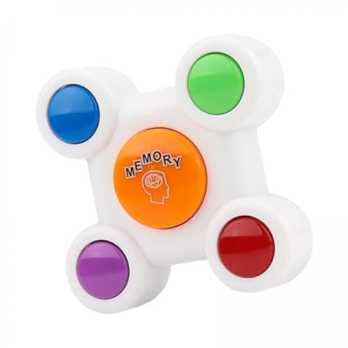 Oshhni 4X Elektronisches Memory Spiel, Quizspiel, Farbe, Zum Auswendiglernen von 4 Sequenzen, Elektronisches Handspielzeug für Erwachsene, Kleinkinder, Kinde von Oshhni