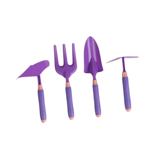 Oshhni 4X Kids Gardening Tool Set Freien für Spielzeug Handwerkzeug Bildungsaktivität Spielzeug Mini -Kelle und Gabel für Kinder, Violett Oshhni 4X Kids Gardening Tool Set Freien für Spielzeug Handwerkzeug Bildungsaktivität Spielzeug Mini -Kelle und Gabel für Kinder, Violett von Oshhni