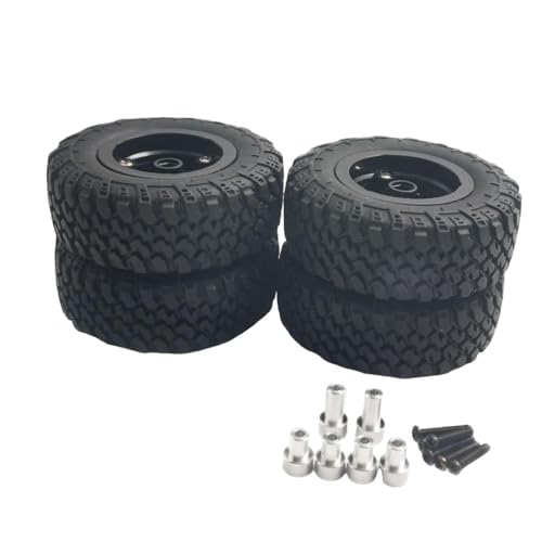 Oshhni 4X RC-Autoreifen im Maßstab 1/12, RC-Ersatzteile, 74 mm, leicht, zu installieren, Ersatzteile für ferngesteuerte Auto für MN82 für MN82S von Oshhni