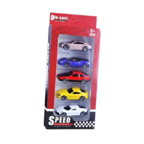 Oshhni 5 Stück Mini Autos, Druckguss Spielzeug für Sammler, Style A Oshhni 5 Stück Mini Autos, Druckguss Spielzeug für Sammler, Style A von Oshhni