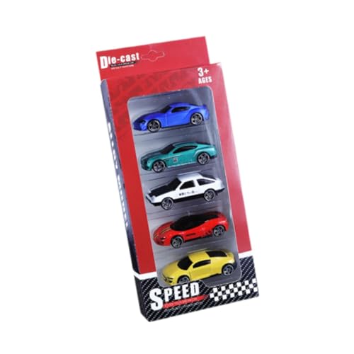 Oshhni 5 Stück Mini Autos, Druckguss Spielzeug für Sammler, Style B Oshhni 5 Stück Mini Autos, Druckguss Spielzeug für Sammler, Style B von Oshhni
