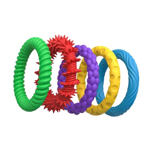 Oshhni 5 Stücke sensorische Armbänder für Kinder sensorische Ringe, weiche, stille Spielzeuge, ruhige, sensorische Spielzeuge für Studenten Preisströgel, OPP Oshhni 5 Stücke sensorische Armbänder für Kinder sensorische Ringe, weiche, stille Spielzeuge, ruhige, sensorische Spielzeuge für Studenten Preisströgel, OPP von Oshhni
