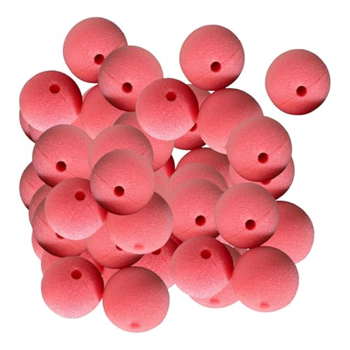 Oshhni 50 Stück Clown Nasen für Veranstaltungen und Cosplay, Rosa Oshhni 50 Stück Clown Nasen für Veranstaltungen und Cosplay, Rosa von Oshhni