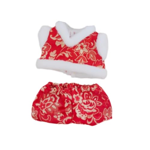 Oshhni 6-Zoll-Puppenkleidung, stilvoll, zum Anziehen, DIY-Outfit für Ihre Puppe, niedlicher Puppenkleidungsanzug für 15 cm bis 17 cm große Puppenkinder Oshhni 6-Zoll-Puppenkleidung, stilvoll, zum Anziehen, DIY-Outfit für Ihre Puppe, niedlicher Puppenkleidungsanzug für 15 cm bis 17 cm große Puppenkinder von Oshhni