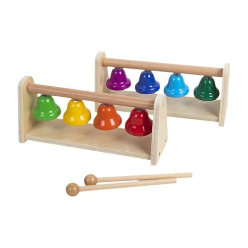 Oshhni 8-Noten-Handglocken, Musikunterricht, Geburtstagsgeschenk, Musik-Schlaginstrument, frühes Lernspielzeug für Hochzeitskinder Oshhni 8-Noten-Handglocken, Musikunterricht, Geburtstagsgeschenk, Musik-Schlaginstrument, frühes Lernspielzeug für Hochzeitskinder von Oshhni
