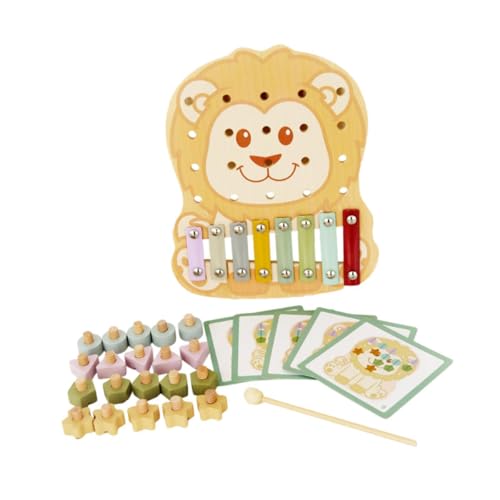 Oshhni 8 Tone Xylophon Hand Knock Piano Toy, Aufklärung, mit Mallet Glockenspiel für Konzertmusikstunden Kinder Familiensitzungen Oshhni 8 Tone Xylophon Hand Knock Piano Toy, Aufklärung, mit Mallet Glockenspiel für Konzertmusikstunden Kinder Familiensitzungen von Oshhni