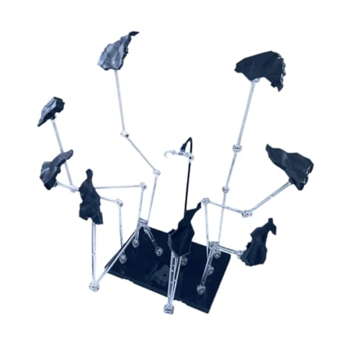 Oshhni Actionfigurenständer mit in Form eines fliegenden Felsens, Halterung für Puppenmodelle, Figurenzubehör, Hobby-Action-Basis, Grau Oshhni Actionfigurenständer mit in Form eines fliegenden Felsens, Halterung für Puppenmodelle, Figurenzubehör, Hobby-Action-Basis, Grau von Oshhni