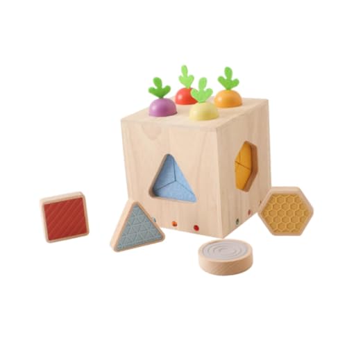 Oshhni Aktivitätswürfel für Babys, Montessori-Sensorspielzeug, klassisches Lernspielzeug, Holzspielzeug, Formsortierspielzeug für Kinder, Jungen und Mädchen Oshhni Aktivitätswürfel für Babys, Montessori-Sensorspielzeug, klassisches Lernspielzeug, Holzspielzeug, Formsortierspielzeug für Kinder, Jungen und Mädchen von Oshhni