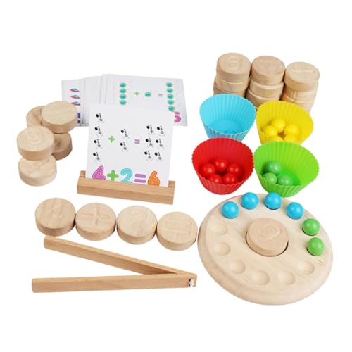 Oshhni Arithmetik-Mathe-Spielzeug-Set, frühes pädagogisches Zählspielzeug, Farbsortierspiel für ab 3 Jahren Oshhni Arithmetik-Mathe-Spielzeug-Set, frühes pädagogisches Zählspielzeug, Farbsortierspiel für ab 3 Jahren von Oshhni
